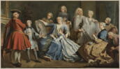 Madame Mercier entourée de sa famille., image 1/5