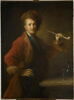 Portrait d'homme en costume polonais, une pipe à la main, image 1/5