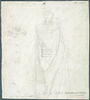 Tête d'homme de profil à gauche. Monsieur Lebel (ou Libel ?). Au verso : homme se drapant dans sa toge, image 6/6
