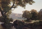 Paysage : le matin sur le lac de Némi, image 4/4