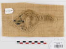 décor de textile ; fragment, image 1/2