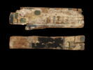 Fragments des parois de tête et de pieds du 3e cercueil du scribe Djéhoutyhetep (Caire JE 37568), image 1/3