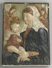 La Vierge assise tenant l'Enfant sur ses genoux et entourée de deux anges volants, image 3/7