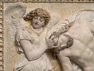 Vierge de pitié avec Philippe le Bel, abbé de Sainte-Geneviève, en prière, image 2/9