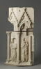 Piédestal décoré de quatre figures de prophètes, sous des arcatures, image 4/18