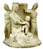 Vierge d'humilité entre deux anges tenant des courtines, image 1/3