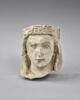 Tête de Vierge voilée et couronnée, image 1/15
