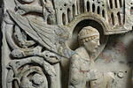 L'Annonciation, la Vierge en Majesté, le Baptême du Christ, image 34/57