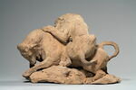Taureau terrassé par un lion, image 2/18
