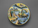 Plat rond : Jonas et la baleine, image 1/4