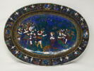 Plat ovale : La Rencontre entre David et Abigaïl, image 1/3