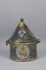 Pyxide à décor de fleurons et d'anges, image 1/5