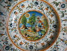 Assiette : la Création de l'Homme, image 2/8