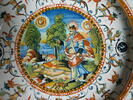 Assiette : la Création de l'Homme, image 3/8