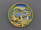 Assiette : Hercule et Omphale, image 1/3