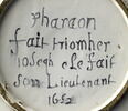 Plat circulaire : L'Elévation de Joseph, image 3/3