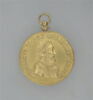 Médaille : Henri II / le Roi debout couronné par deux génies, image 1/3