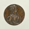 Médaille : femme inconnue, image 1/2