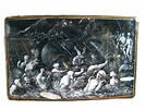 Plaque en grisaille : Le passage de la mer Rouge, image 1/5