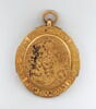 Miniature ovale sur émail dans un cadre en laiton doré : Arnauld de Pomponne, image 2/2