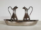 Paire de burettes et plateau, image 1/2