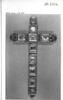 Croix en argent doré et huit pavés de cristal de roche, image 4/5