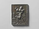 Plaquette : Hercule étouffant Antée, image 1/2