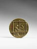 Médaille : Paola Gonzaga / deux femmes au métier à tisser, image 2/2