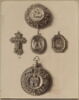 Médaillon ovale aux armes des Médicis : Le Christ et la Vierge, profils affrontés, image 3/3