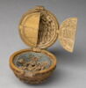 Grain de chapelet ou noix de prière : Dieu dans sa gloire ; le Jugement dernier, image 7/10