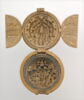 Grain de chapelet ou noix de prière : Dieu dans sa gloire ; le Jugement dernier, image 9/10