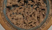 Grain de chapelet ou noix de prière : Dieu dans sa gloire ; le Jugement dernier, image 3/10