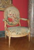 Fauteuil couvert en tapisserie de Beauvais, d'un ensemble de dix (OA 6657 à OA 6666), image 1/4