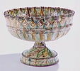 Grande coupe à pied godronnée, image 11/11