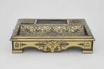 Ecritoire à fond de cuivre marqueté d'écaille, image 2/6