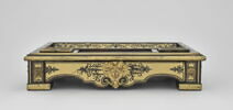 Ecritoire à fond de cuivre marqueté d'écaille, image 4/6