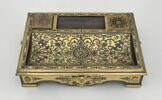 Ecritoire à fond de cuivre marqueté d'écaille, image 6/6