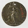 Médaille : Isabelle d'Este, marquise de Mantoue (1474-1539) / Victoire et symboles astrologiques, image 2/2