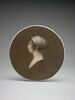Médaillon : portrait de femme de profil, image 1/2