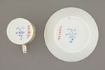 Tasse litron et sa soucoupe, d'une paire (voir TH 1318), image 2/3