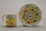 Tasse litron et sa soucoupe, d'une paire (voir TH 1318), image 1/3