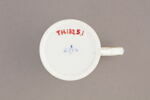 Tasse litron et soucoupe, d'un ensemble de cinq (TH 1322 à 1326), image 6/6