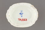 Salière, d'un ensemble de neuf (TH 862 à 870), d'un service (TH 809 à 1066), image 2/2