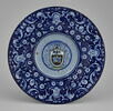 Assiette : armoiries de la famille Giustiniani de Gênes (?), image 1/2