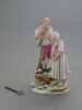 Pièce de surtout. Couple de paysans, image 2/4