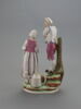 Pièce de surtout. Couple de paysans, image 3/4