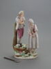 Pièce de surtout. Couple de paysans, image 1/4