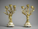Petit candélabre à trois lumières d'une paire (OA 6892 2), image 1/3