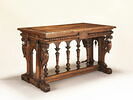 Table à éventail à décor de chimères, image 1/12
