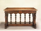 Table à éventail à décor de chimères, image 5/12